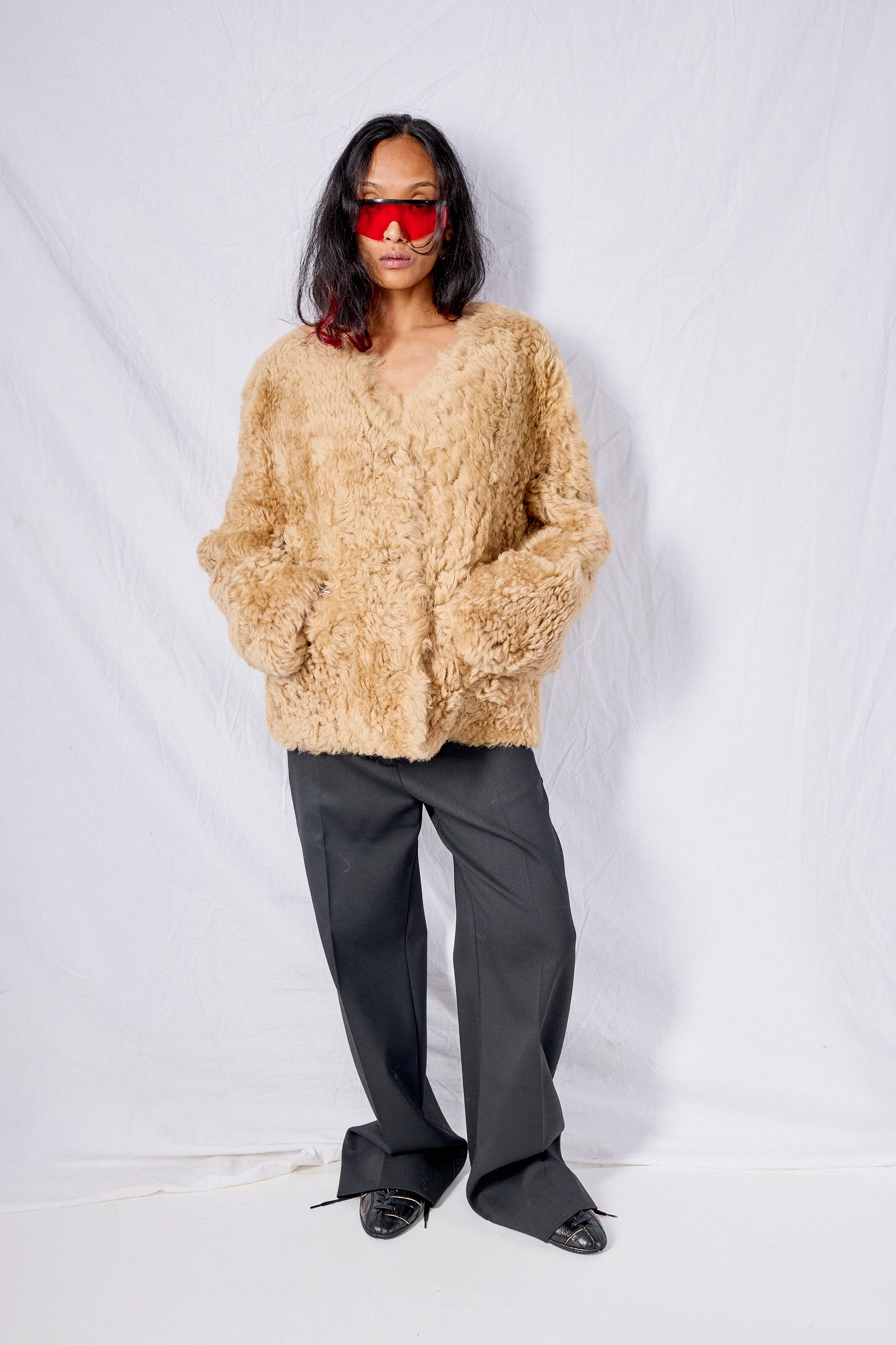 Natural Beige Lory Jacket 3