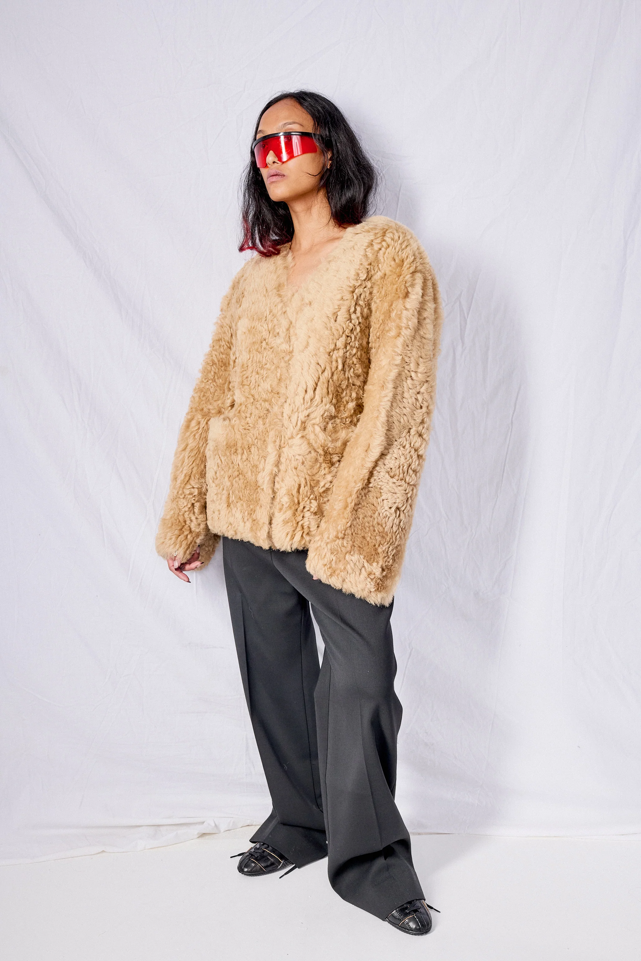 Natural Beige Lory Jacket 4